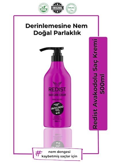 Redist Avokadolu Saç Bakım Kremi 500 Ml