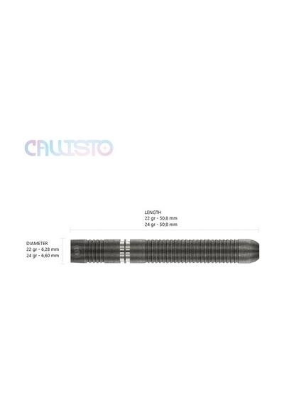 Winmau Callisto 1 %90 Tungsten Çelik Uçlu Dart Oku
