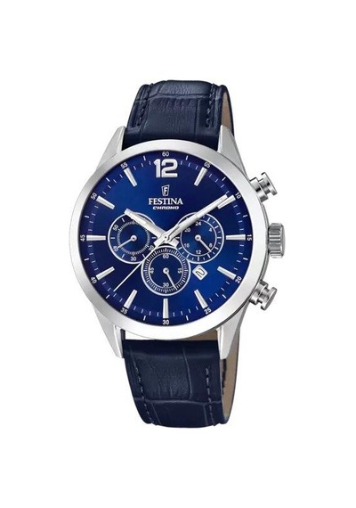 Festına F20542/2 Tımeless Chronograph Erkek Kol Saati Gümüş