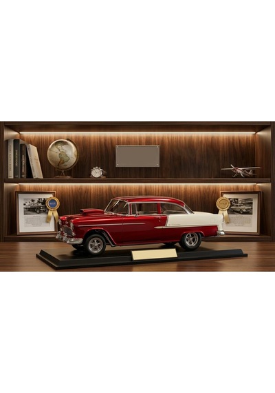 1907 Chevrolet Bel Air Tasarımlı Kumandalı 2.4GHz 6 Fonksiyonlu 1:18 Ölçekli Klasik Model Araba