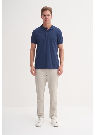 Cazador 4613 Polo Pike T-shirt Indıgo