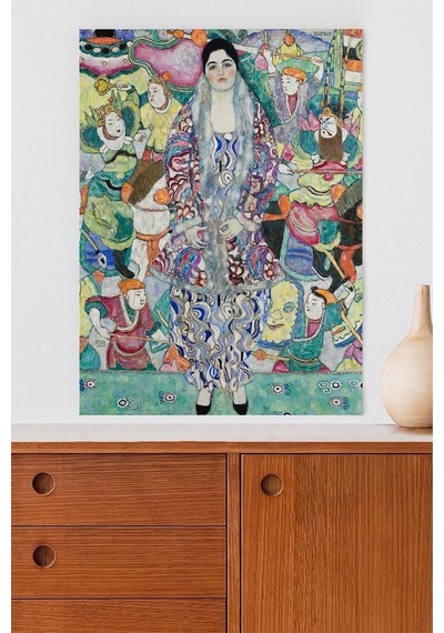Pster20148 Friederike Maria Beer Portresi - Klimt Sanatsal Poster 40 X 60