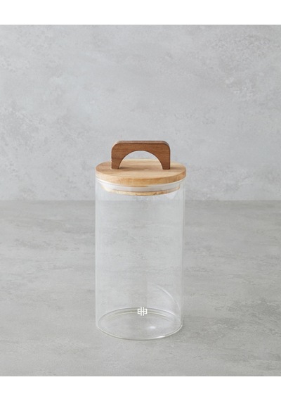 English Home Miria Borosilikat Kavanoz 1200 Ml Kahve Kahverengi