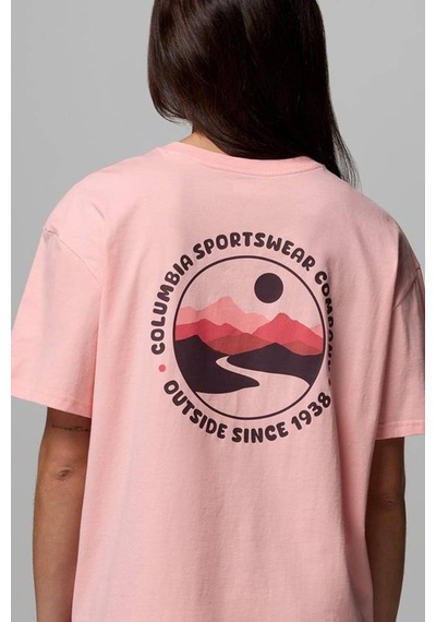 Columbia Kadın Tişört 2120031-669 Pembe
