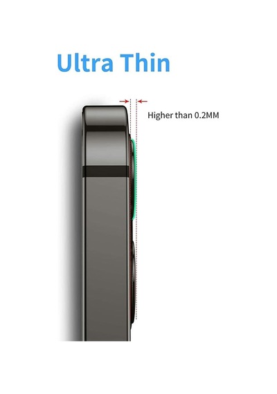 Apple Uyumlu iPhone 11 / 12 / 12 Mini Raze Metal Kamera Lens Koruyucu Kırmızı