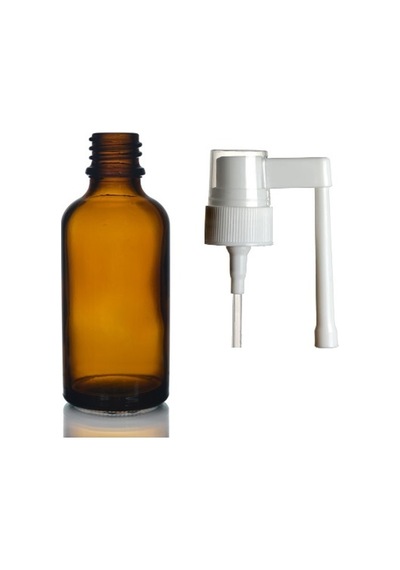 50ml Kahverengi Ağız Spreyi Başlıklı Cam Şişe,12 Adet, Ağız Spreyi Şiesi, Cam Şişe, Medikal Şişe Diğer