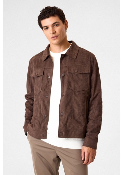 Backandbond Regular Fit Koyu Kahve Mont Çok Renkli