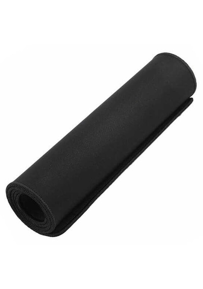 Baskısız 90x30 Cm. Oyuncu Mousepad Kaymaz Taban Mouse Pad - Siyah