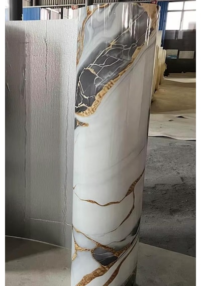60cm X 3 Metre Tek Parça Yapışkanlı Rulo Moss Duvar Paneli Kağıdı Silinebilir Salon Ofis Cf-1072 Siyah