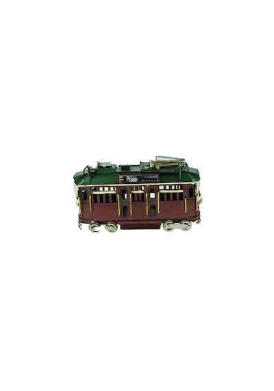 Klasik 20 Cm Dekoratif Metal Tramway