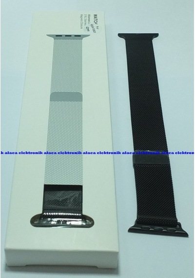 Apple Uyumlu  Watch 38 MM Celik Orme Kordon 38 MM Kayıs