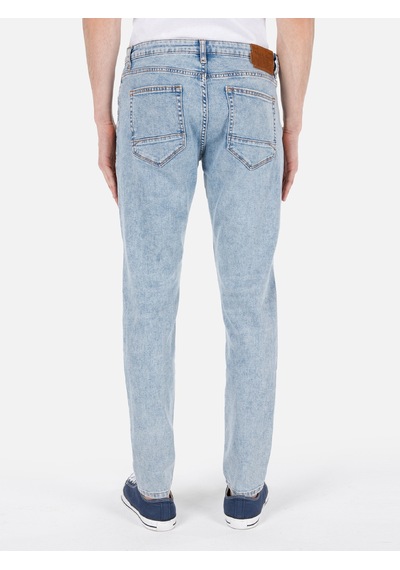 Colin's Colins 041 Danny Dar Kesim Düşük Bel Düz Paça Mavi Erkek Pantolon Cl1069460 Q1.v1 Dn43406 Denim