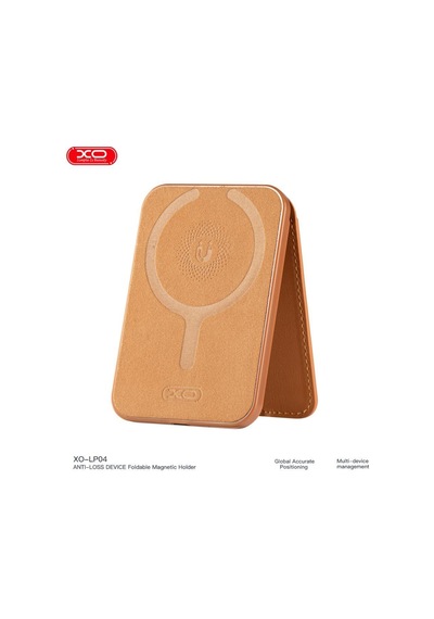Mini Cüzdan Taşınabilir Destek Cihaz Standı Xo Lp04 Airtag Uyumlu Magsafe Katlanabilir Kartlık