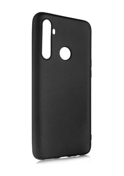 Realme 6i Kılıf Zore Premier Silikon Kapak Siyah