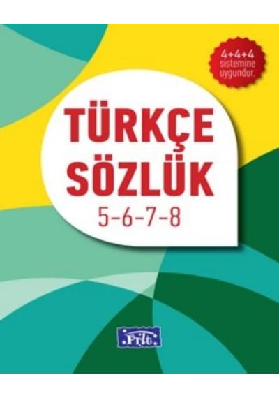 Türkçe Sözlük 5-6-7-8. Sınıf- Parıltı Yayınları