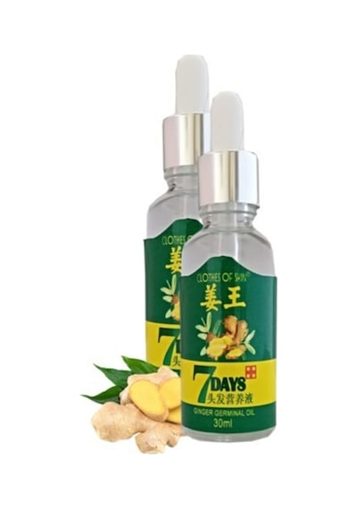 7days 7 Days 30ml Gingergerminalessentialoil Hair Growth Loss Treatmen