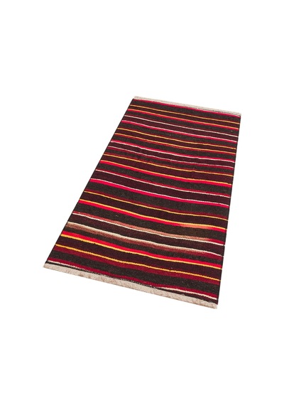 Çok Renkli El Dokuma Kök Boya Anadolu Kilim