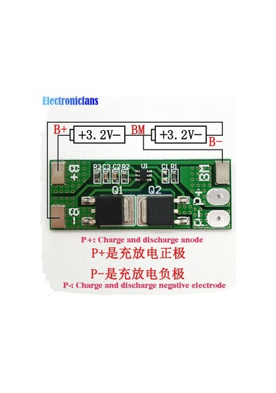 2S 8A li-ion 6.4V 8.4V BMS