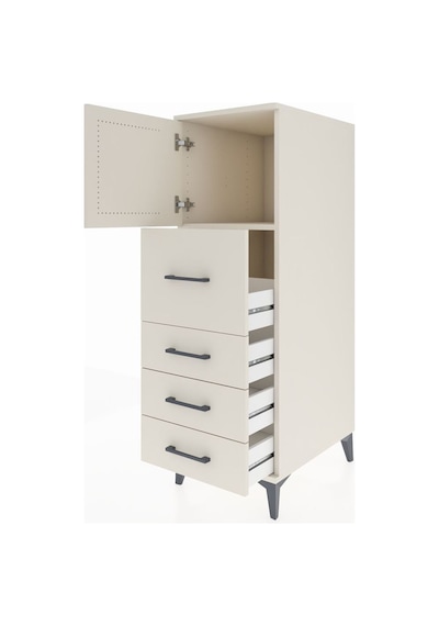 Kronos Dolap Tek Raflı 4 Çekmeceli Tek Kapaklı 44x59x134 Aytaşı-aytaşı Aytası Kronos Dolap Tek Raflı 4 Çekmeceli Tek Kapaklı 44x59x134 Aytaşı-aytaşı Aytası