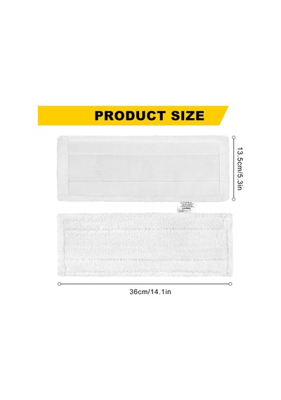 Kärcher Easyfix Sc 2, Sc 3, Sc 4, Sc 5 Zemin Başlığı İle Uyumlu 5 Mikrofiber Bez Seti