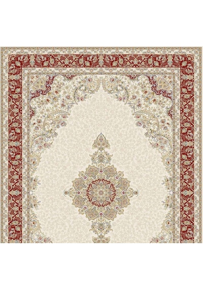 Bahariye Halı Cevher Serisi Cv02a Bordo Salon Oturma Yatak Odası Halısı