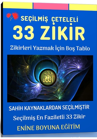 Seçilmiş Çeteleli 33 Zikir Kitabı