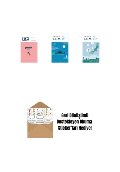 Yenilmez + Yukarı Kale Sl11 + Gelecekbilim Kongresi Sl7 + Okuma Sticker'ları
