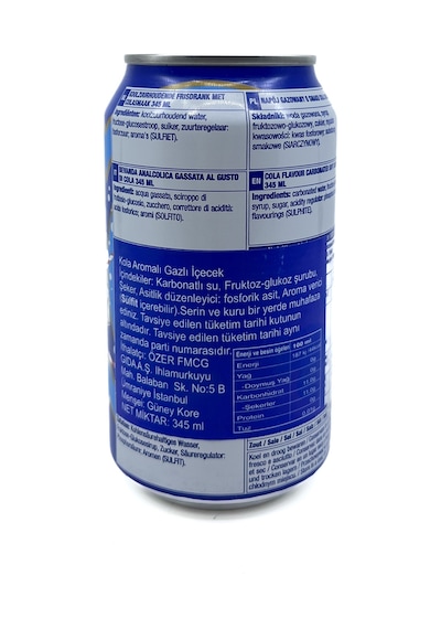 Chupa Chups Sparkling Cola Flavour - Kola Aromalı Gazlı İçecek 345 Ml