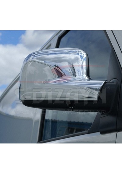 S-Dizayn  Volkswagen T5 Transporter Abs Krom Ayna Kapağı 2 Prç 2003-2010