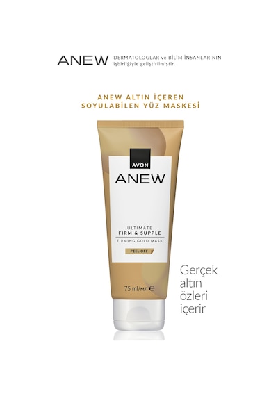 Avon Anew Ultimate Firm And Supple Altın Maske 2 x 75 ML