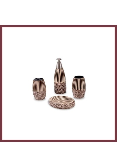 Storeşahin 095 Seramik 4lu Banyo Seti Shn0720 Çok Renkli