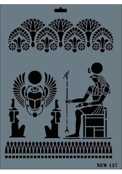 Mey İthalat Rich New Seri N-127 Stencil 35x25 Cm Belirtilmemiş