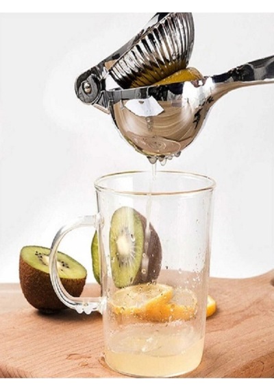 Limon Sıkacağı Döküm Portakal Narenciye Sıkacağı Gümüş Lüx Gerçek Döküm Büyük 23 Cm Boy X 8 Cm Çap D Diğer