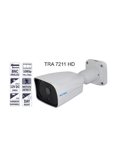 Neutron Tra-7211 Hd Güvenlik Kamerası Gece Görüşlü