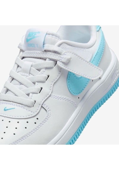 Nike Air Force 1 Af1 Ps Unisex Sneaker White Blue Unisex Günlük Spor Ayakkabı Beyaz Mavi Beyaz - Mavi