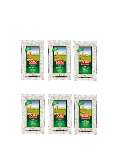 Duru Kuru Fasulye 7 MM 6 x 1 KG