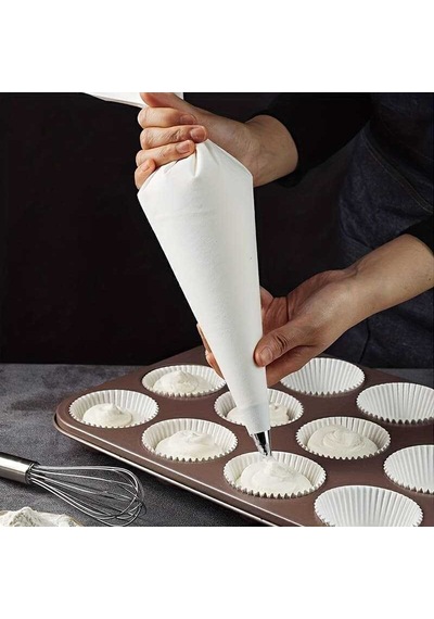 Silikomart Krema Torbası 46 Cm Gümüş