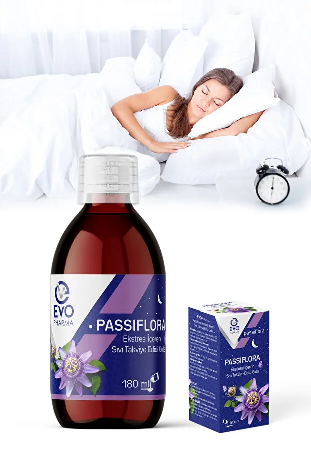 Passiflora Sıvı Takviye Edici Gıda 180 Ml