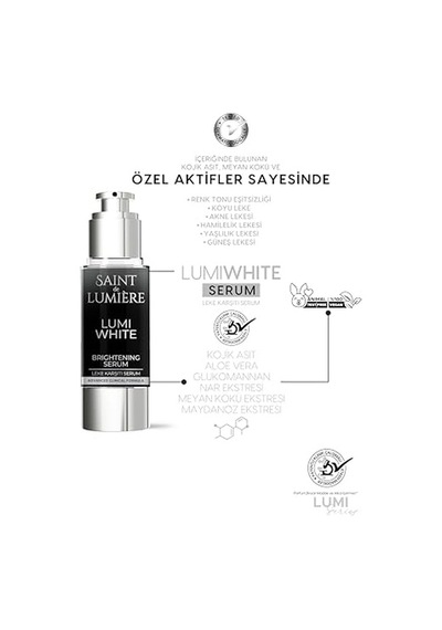 Tr Lumıwhıte Leke Karşıtı, Cilt Tonu Eşitleyici Ve Aydınlatıcı Serum 30ml - Akne, Hamilelik Ve Güneş 2 Paketi