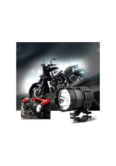 Knmaster Fighter S 30w Çakarlı Motosiklet Sis Farı Takım