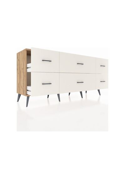 Hyperion Konsol 6 Çekmeceli 176x44x83 Çam-çam/aytaşı Çam/aytaşı Hyperion Konsol 6 Çekmeceli 176x44x83 Çam-çam/aytaşı Çam/aytaşı