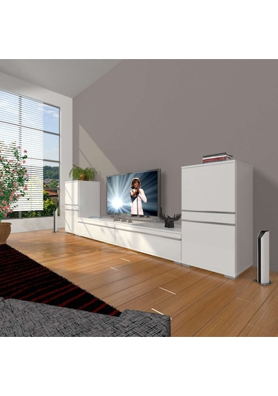 Decoraktiv Eko On2 Mdf Std Tv Ünitesi Tv Sehpası Beyaz