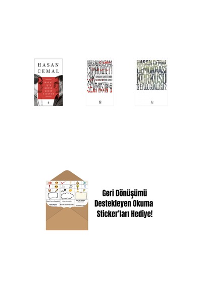 Hayat İşte Böyle Geçip Gidiyor + Cumhuriyet'i Çok Sevmiştim + Demokrasi Korkusu + Okuma Sticker'ları