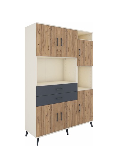 Hyperion Dolap 9 Raflı 2 Çekmeceli 6 Kapaklı 132x44x195 Aytaşı-çam/antrasit Atlas Çam/antrasıt Hyperion Dolap 9 Raflı 2 Çekmeceli 6 Kapaklı 132x44x195 Aytaşı-çam/antrasit Atlas Çam/antrasıt