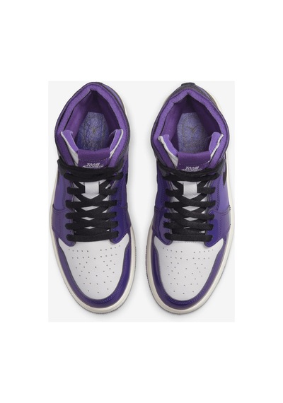 Nike Air Jordan 1 Zoom Air Comfort Sneaker Court Purple/black Court Purple/black