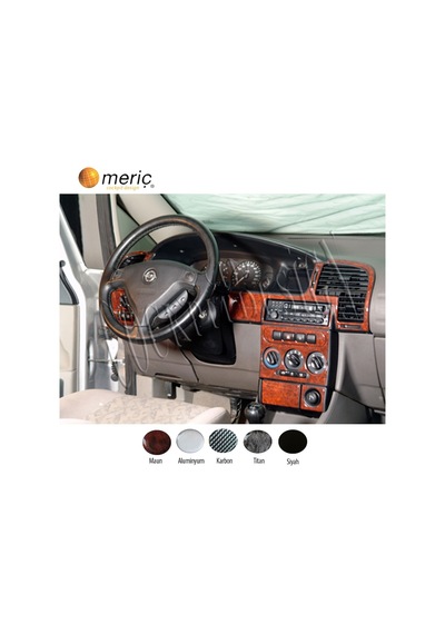 Meriç® Opel Zafira Ön Torpido Kaplama 21 Parça 1999-2005 (530157042)