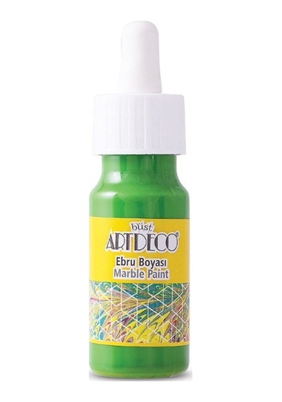 Artdeco Ebru Boyası Damlalıklı 30ml Fıstık Yeşil - 2 Adet
