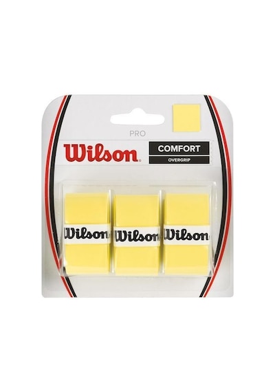 Wilson Pro Comfort 3'Lü Tenis Gribi Sarı