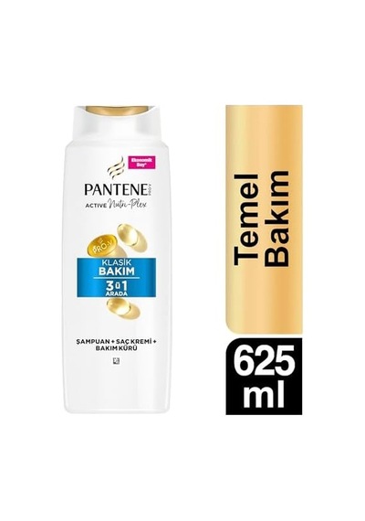 Temel Bakım 3&apos Ü 1 Arada Şampuan 625 Ml 85200288