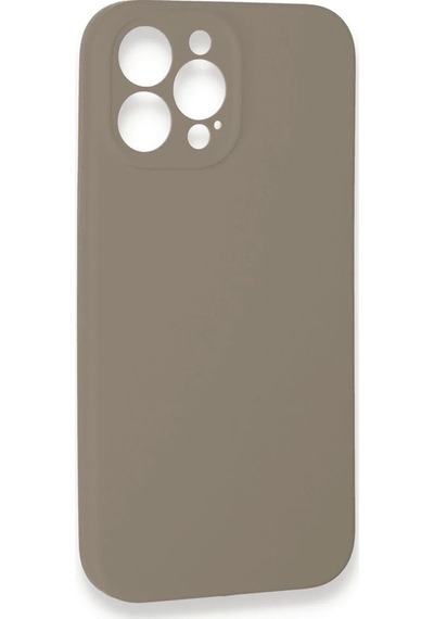 Cosmotex Newface Apple iPhone Uyumlu  13 Pro Max Kılıf Lansman Legant Silikon - Bej